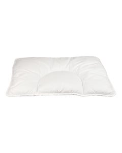 Oreiller bébé 40x60 anti-acariens blanc en coton - Mon P'tit Dodo - Disponible sur Jurassien