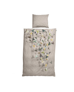 Parure de lit enfant Butterfly - Housse de couette by Snurk