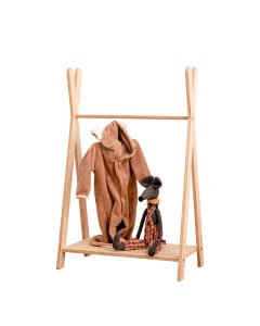 Penderie Montessori Tipi en bois naturel - SmartWood - Jurassien