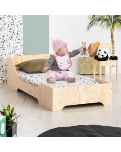 Petit cadre de lit en bois pour bébé Kool