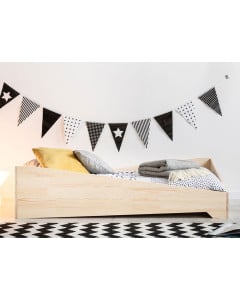 Petit lit bois massif 70x140 Loupiot