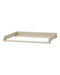 Dispositif à langer Miloo champagne – sécurité conforme à la norme NF EN 12221-1+A1, design élégant pour commode bébé
