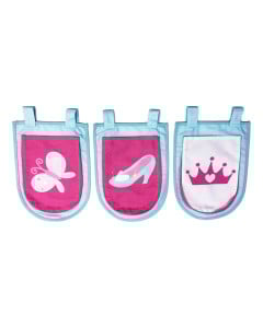 3 poches de rangement pour lit princesse • Déco chambre enfant