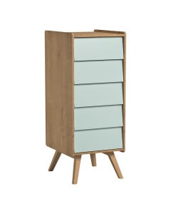Semainier chiffonnier Vox Vintage bois et vert