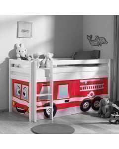 Tente de lit enfant Pompier (Habillage lit enfant)