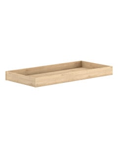 Tiroir de lit enfant Sam 90x200 décor chêne, rangement pratique et chic disponible chez Jurassien, par Vipack