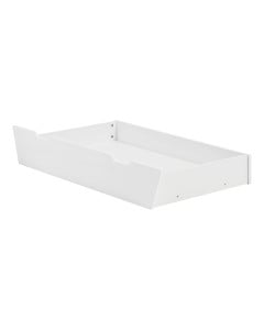 Tiroir de rangement blanc compatible avec le lit bébé évolutif 70x140 Swing de Pinio
