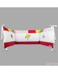 Tour de lit bébé Hibou