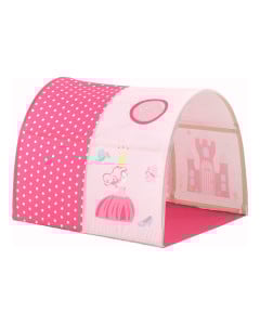 Tunnel pour lit enfant Princesse • Déco chambre enfant