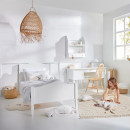 Chambre enfant avec lit enfant 90x200 Royal blanc - Bellamy