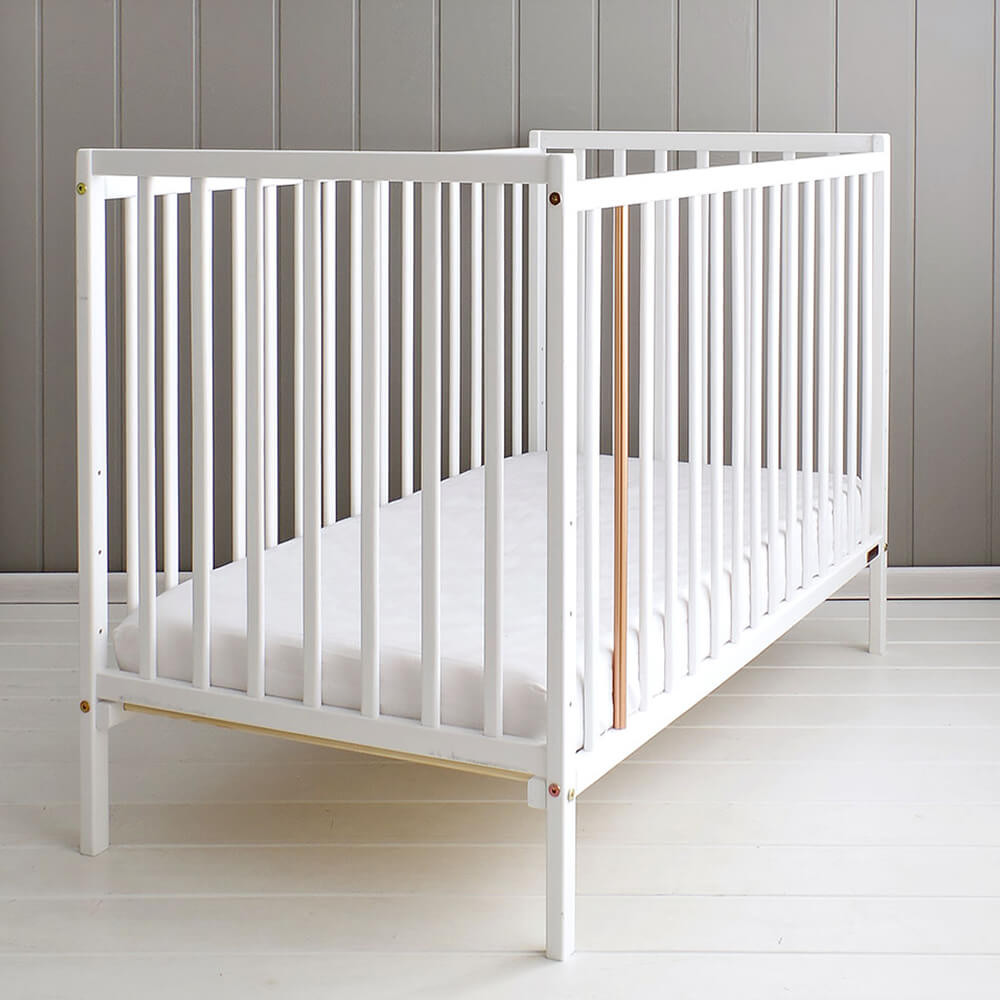 Lit bébé Stardust Cot vintage 120x60 en bois