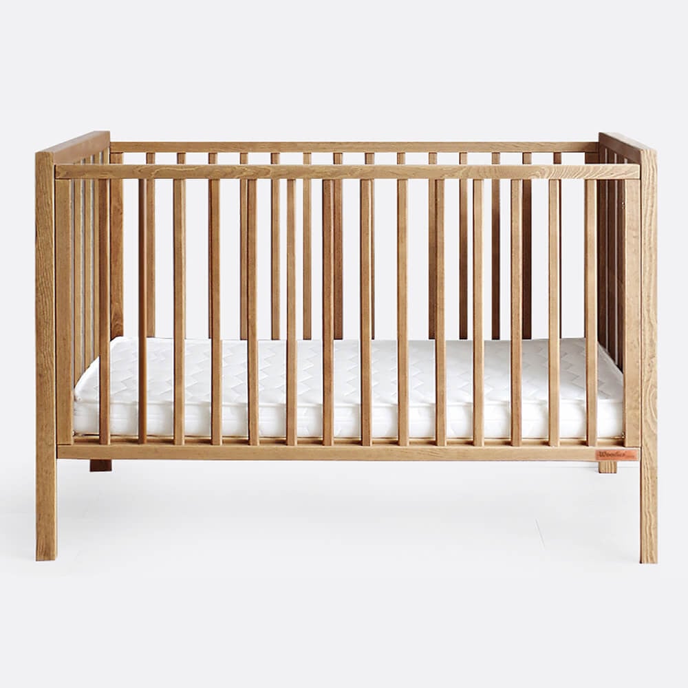 Barrière Amovible Lit Bébé 60x120 Blanche - Woodies