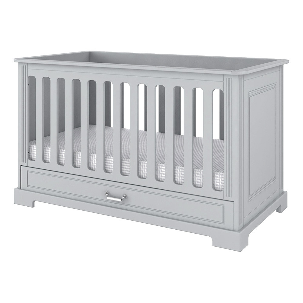 Lit bébé barrière coulissante