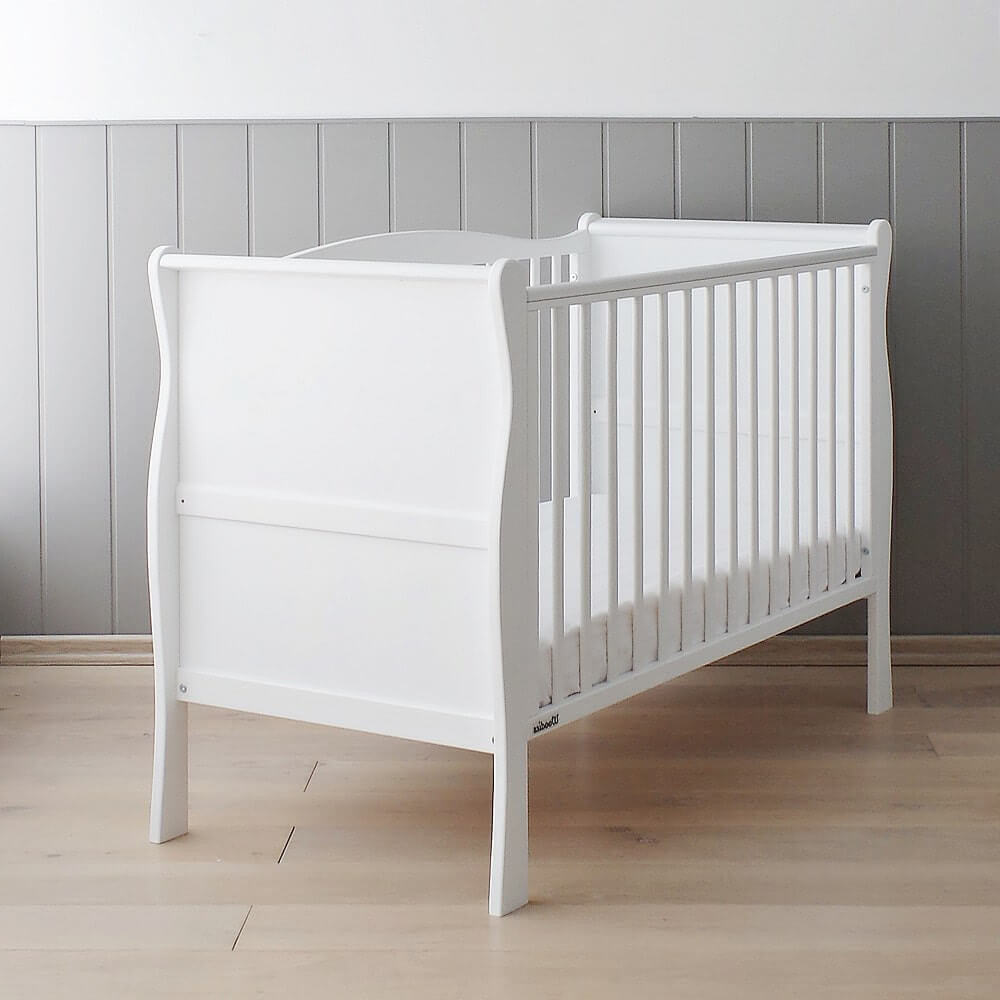 Lit Junior 80x160 Blanc Noble À Partir De 2 ans - Woodies