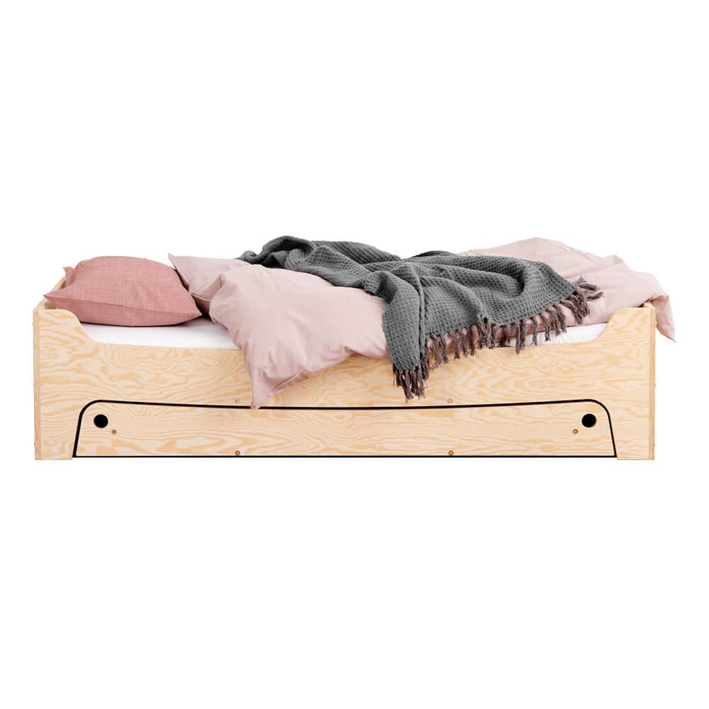 Lit Enfant avec Matelas Lit Complet 70x140 80x160 80x180 Sommier