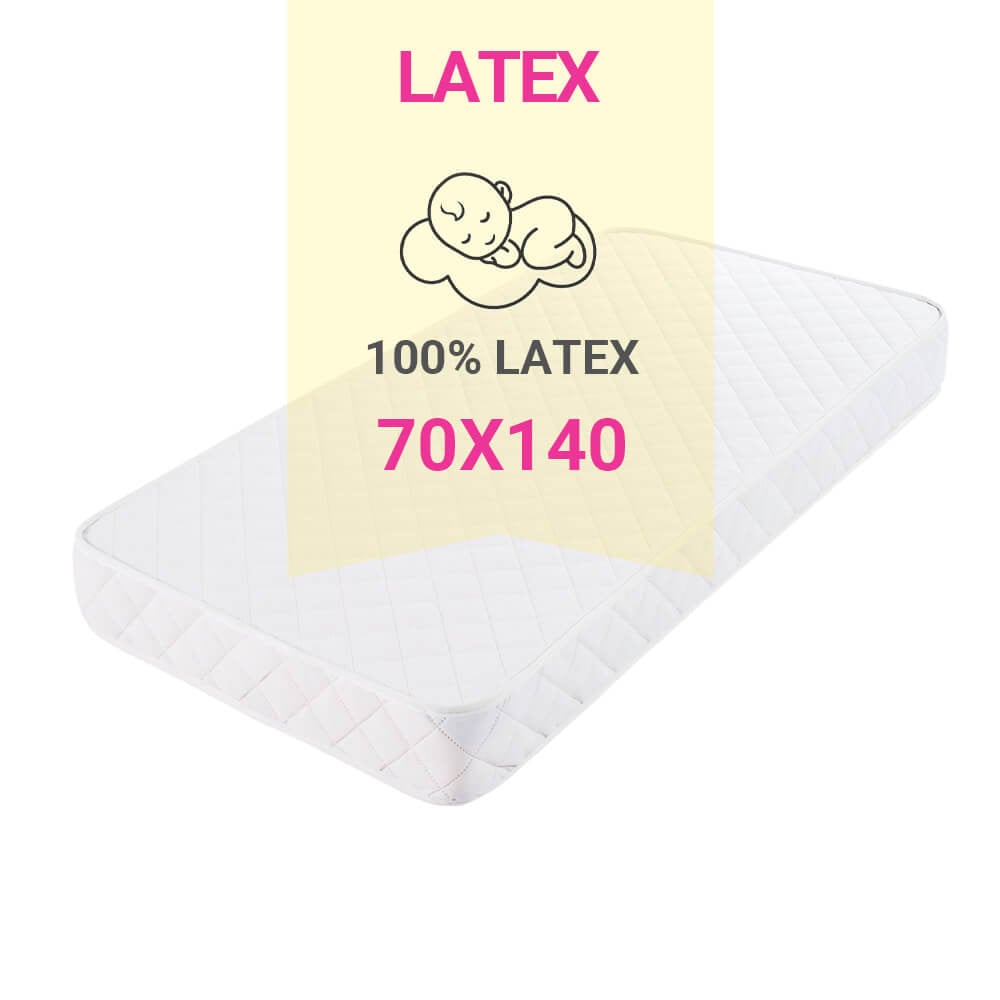 Matelas bébé latex BabyLatex 70x140 cm