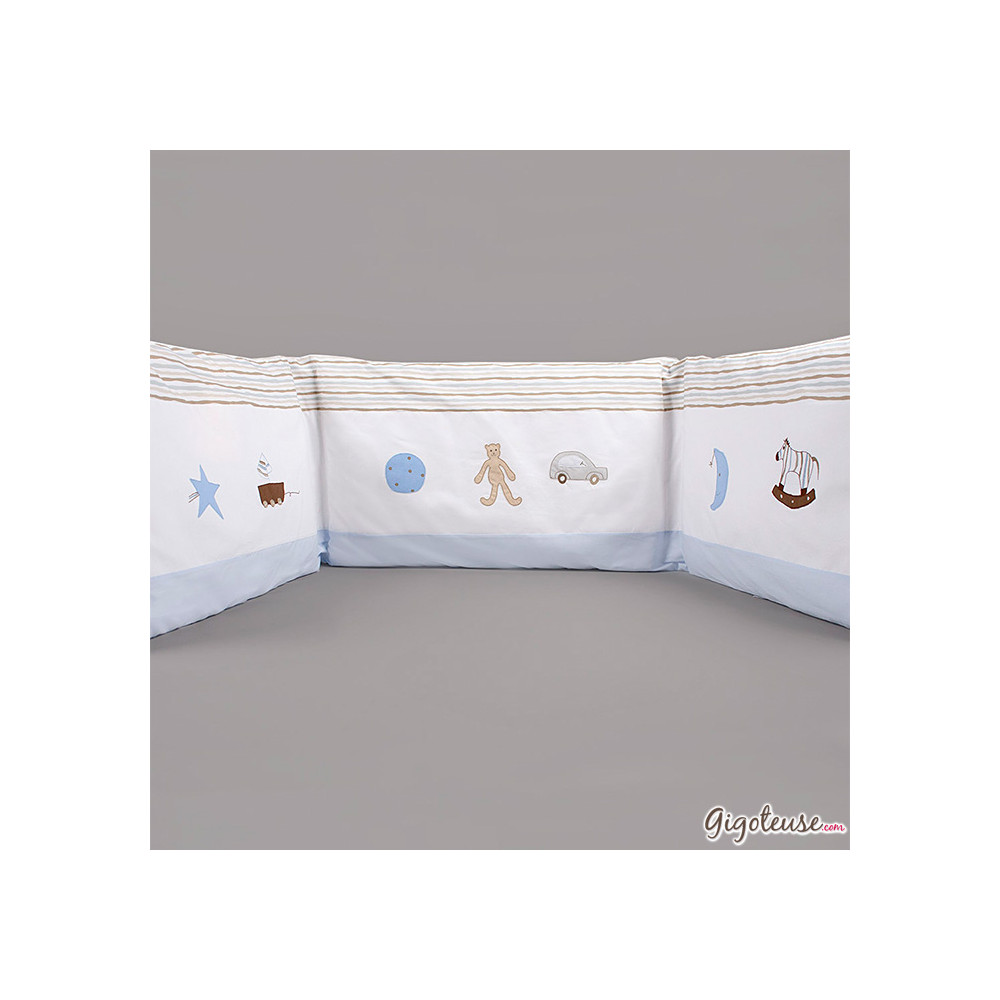 Tour De Lit Garçon Bambino – Accessoire Déco Lit Bébé