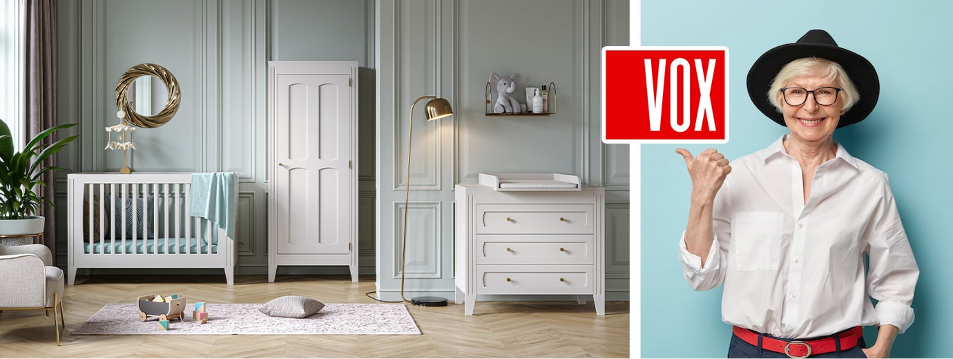 Chambre Milenne pour bébé de la marque Vox
