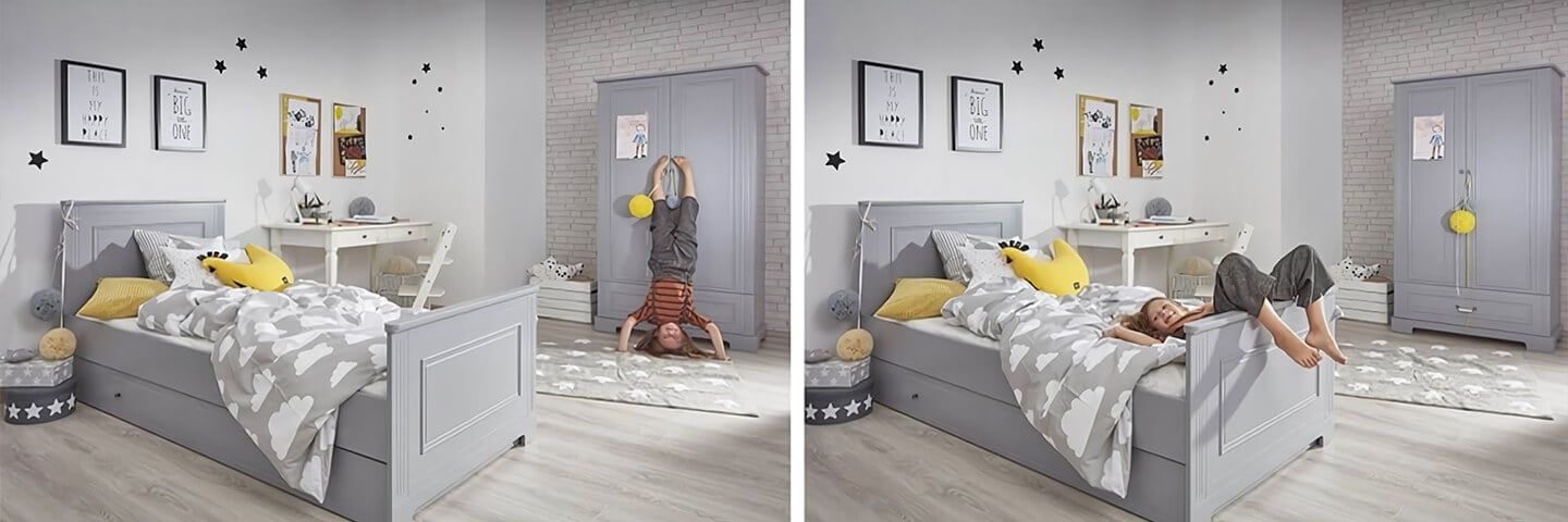 Mobilier enfant Bellamy ines gris