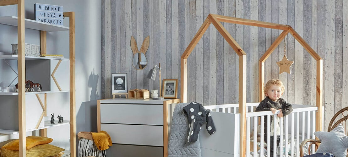 Lit Bébé Cabane Évolutif - Sélection de Meubles pour Enfants