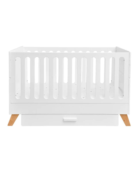 Lit bébé évolutif avec tiroir Nordik