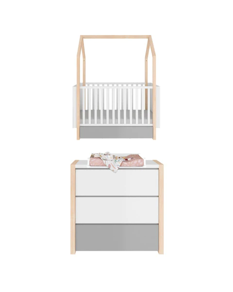 Pack petite chambre bébé Noé