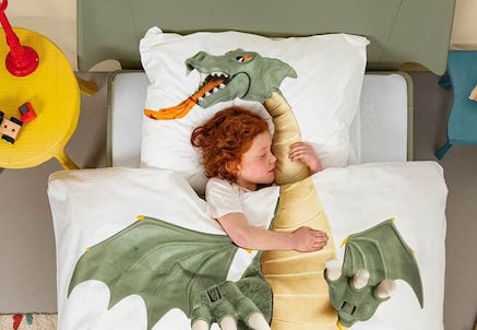 Housses de couettes pour enfant - housses de couettes en coton, housses de couettes enfant en percale de coton ou lin et plus encore