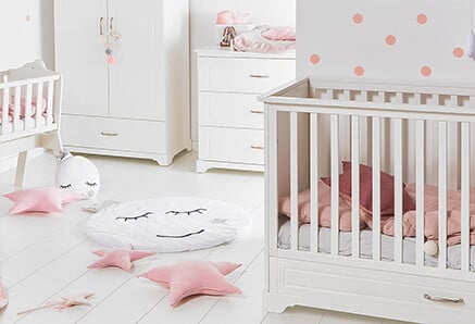 Chambre bébé évolutive blanche Melo
