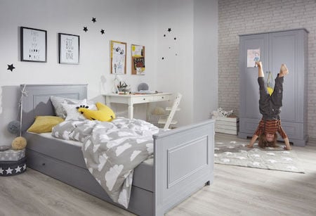 Chambre enfant Lys grise | Ines grey Bellamy