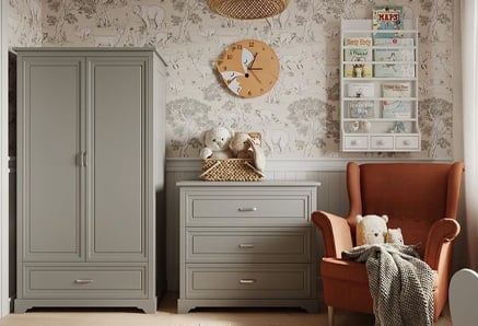 Chambre enfant Melo grise | Melody Novelies