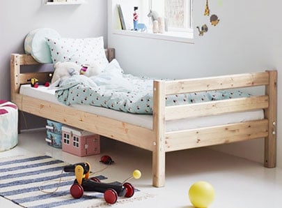Lit enfant en bois massif écologique