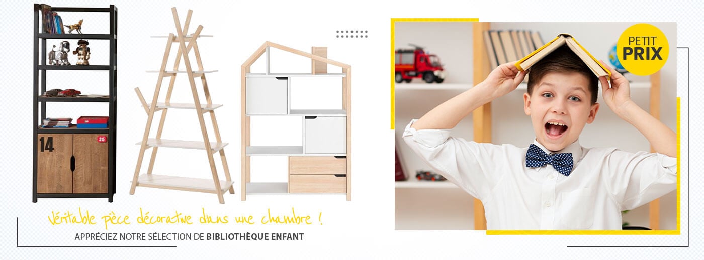 Notre sélection bibliothèque chambre enfant