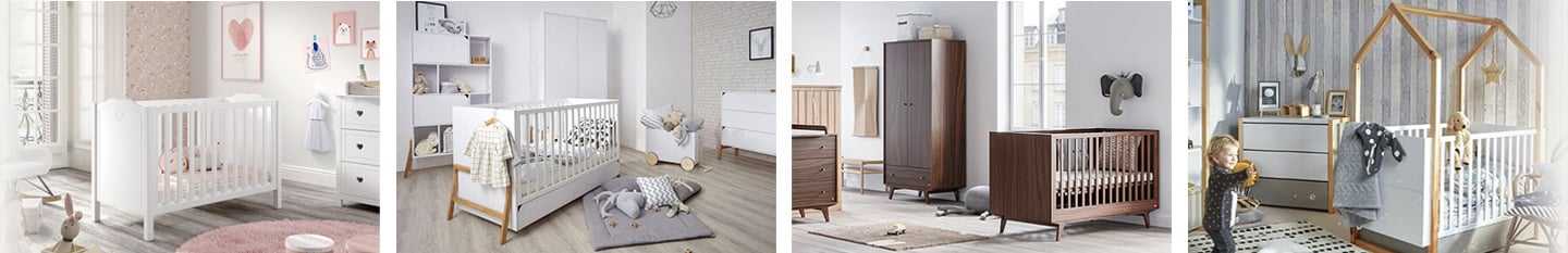 Collection chambres bébé pour fille ou garçon