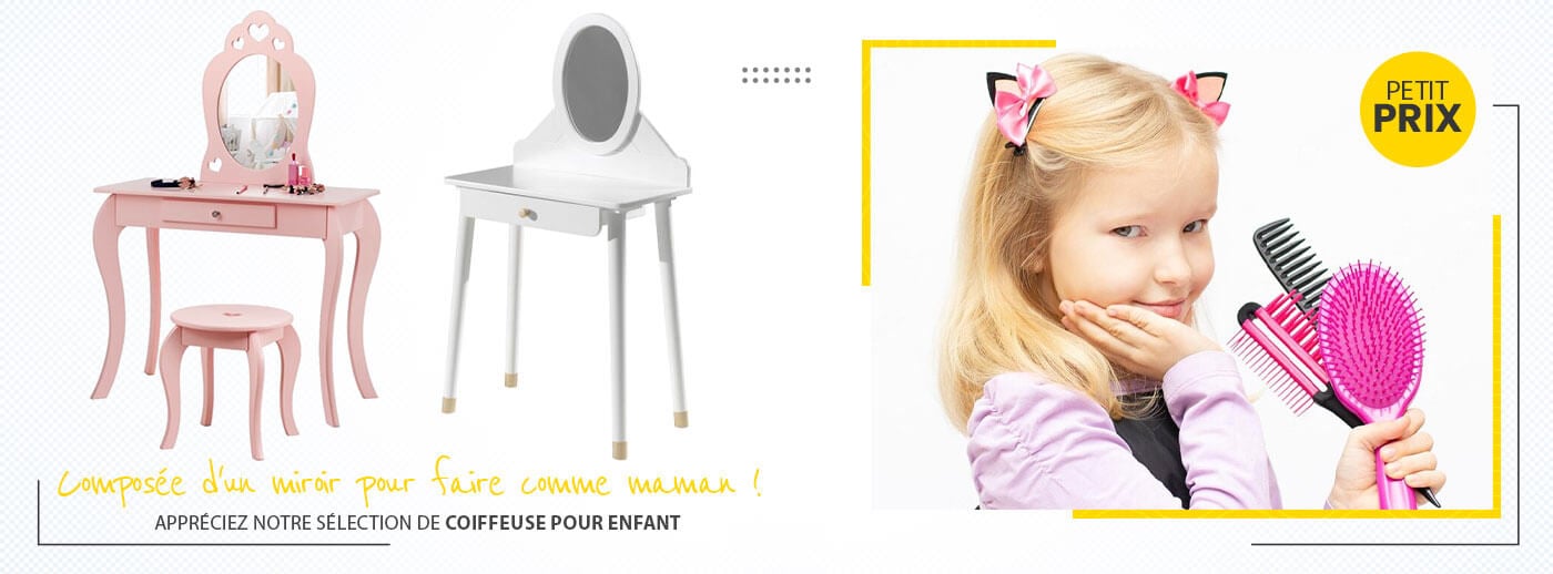 Collection coiffeuse enfant