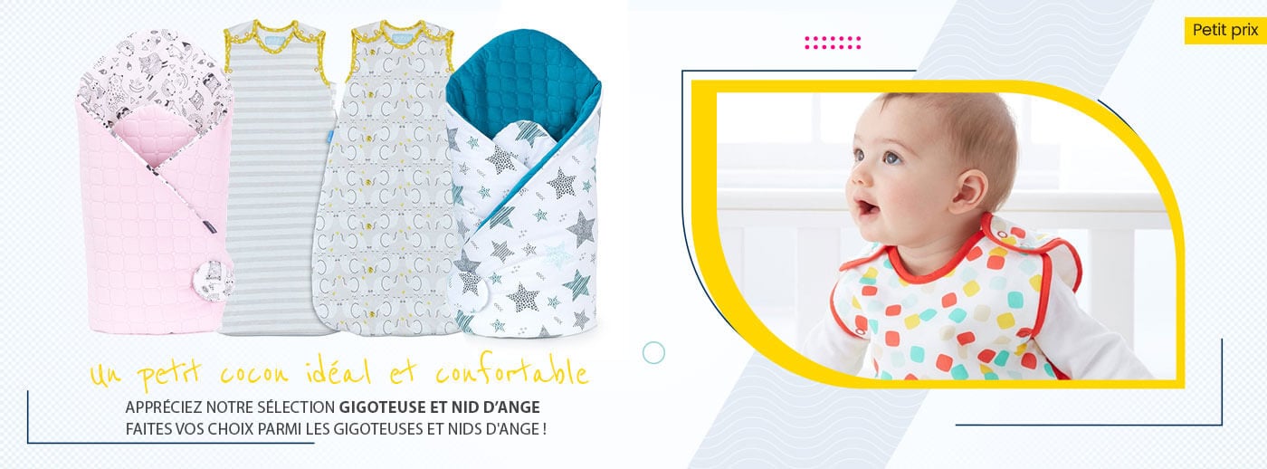 Collection gigoteuses et nids d'anges