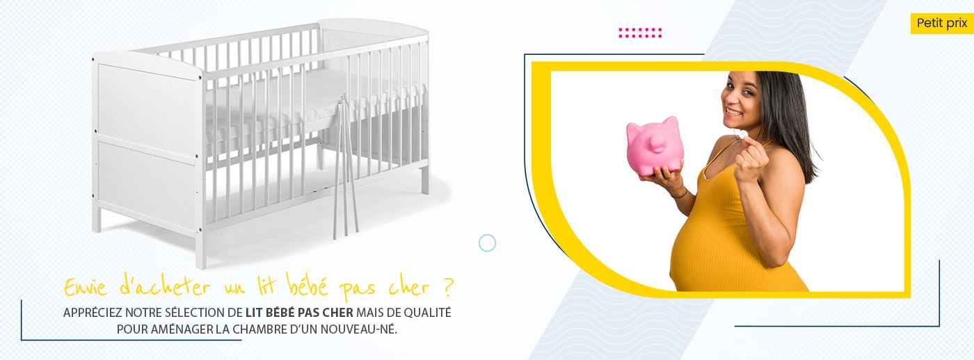Collection de lits bébé pas chers