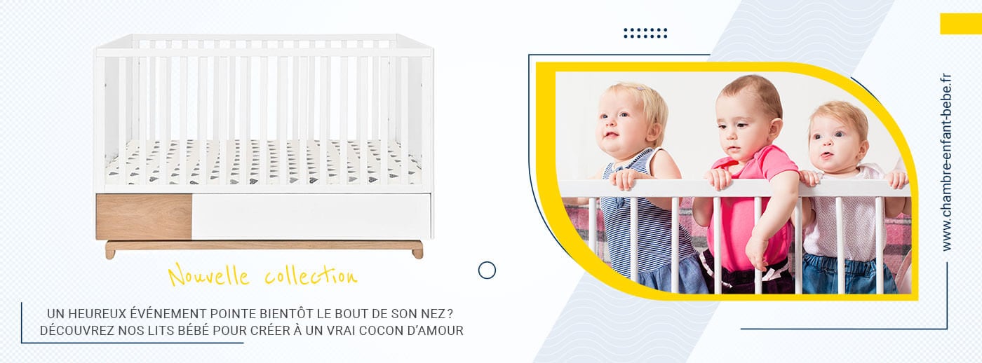Collection de lits bébé : Trouvez le modèle idéal pour votre enfant