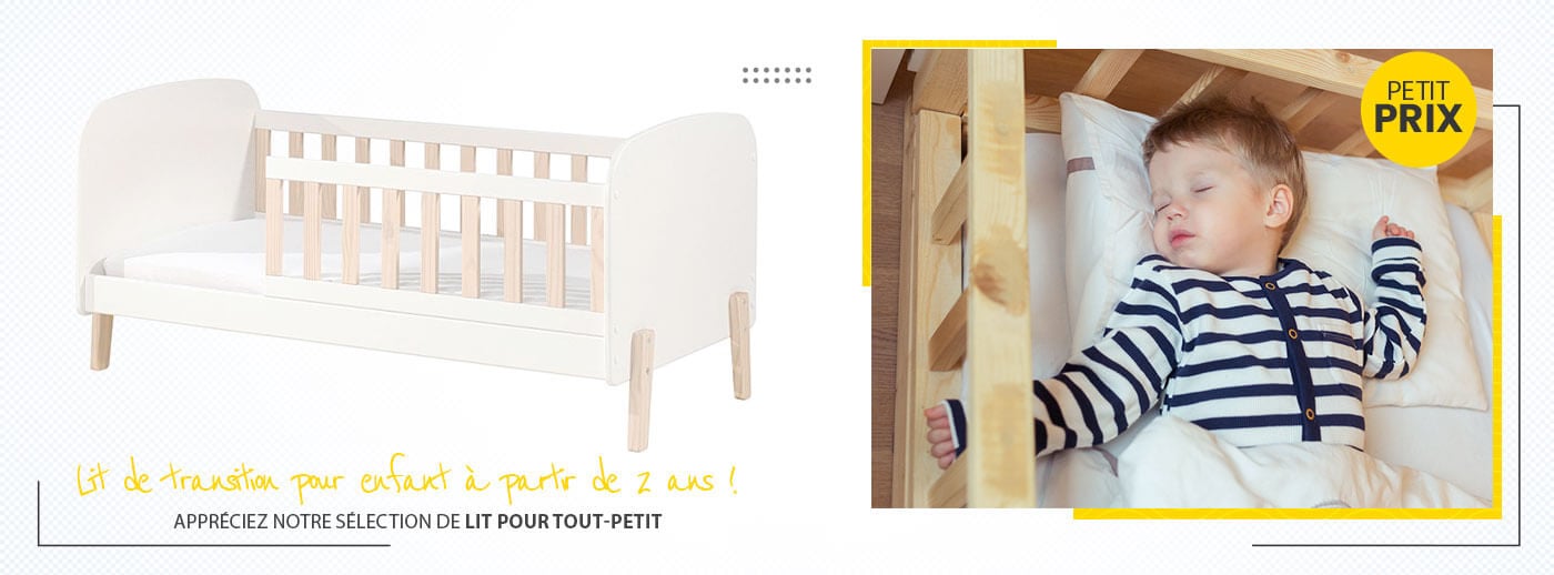 Notre sélection de petit lit de transition pour enfant à partir de 2 ans