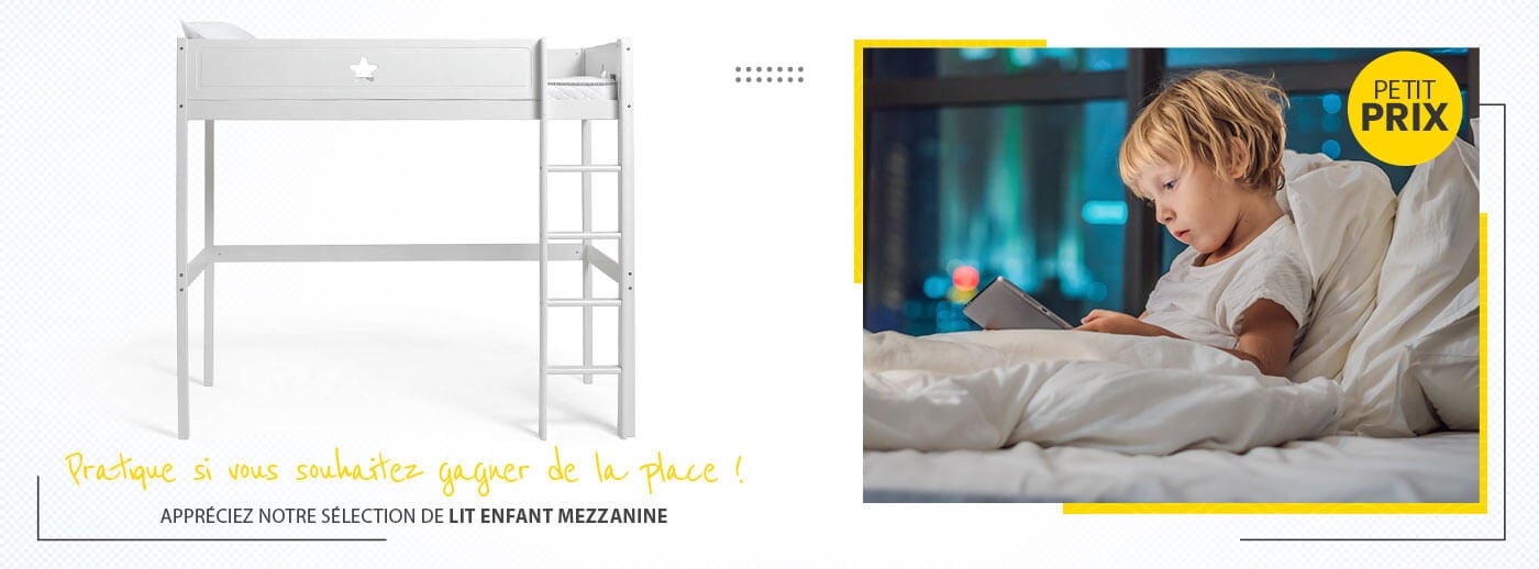 Collection de lits mezzanine pour enfants par la Boutique du Jurassien