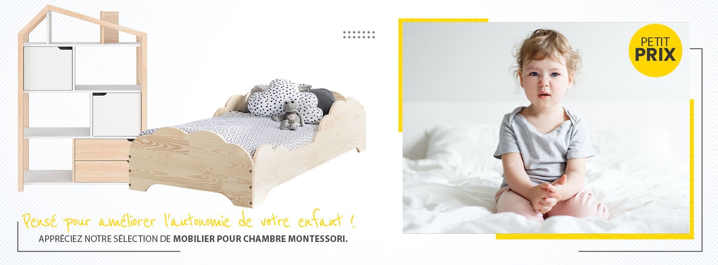 2 TABOURETS POUR ENFANT EN BOIS - NATUREL - CHAMBRE D'ENFANTS